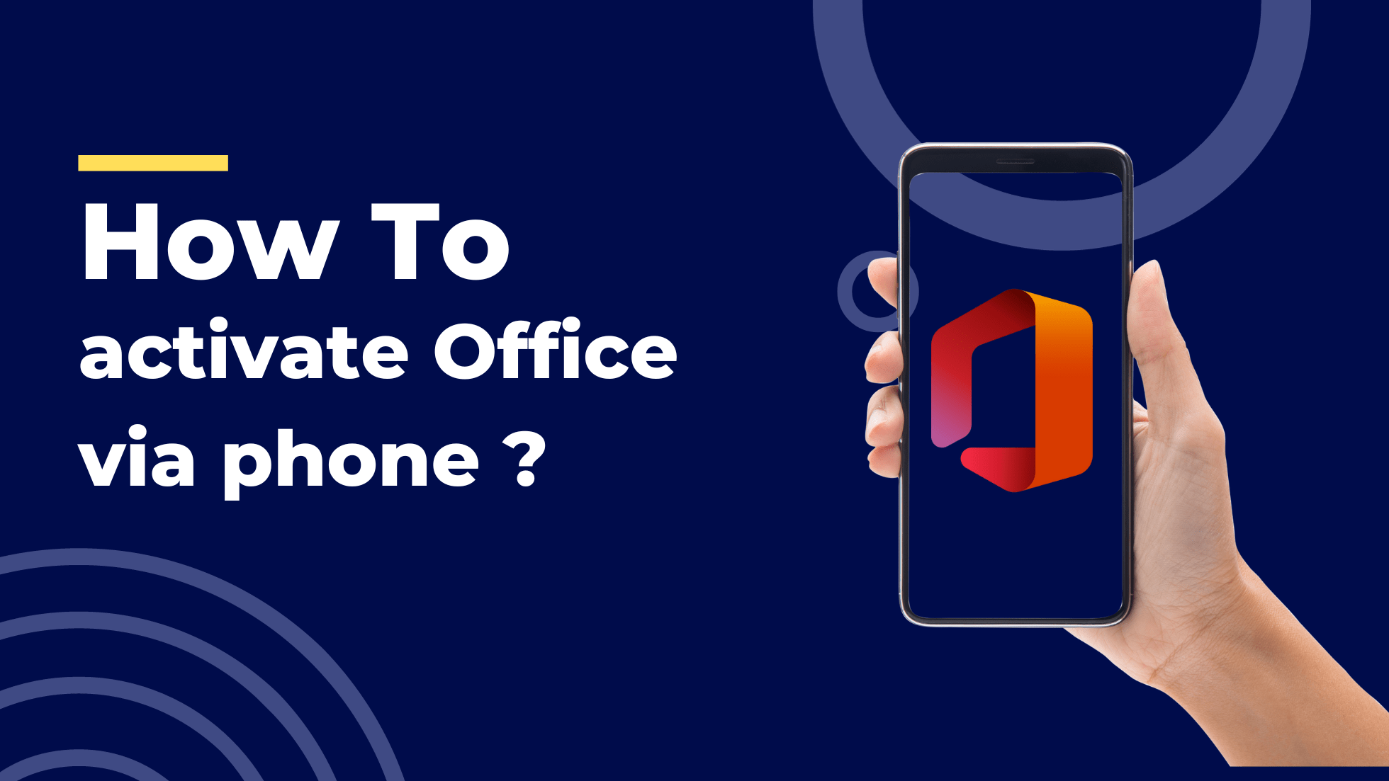 Office 2021 via phone